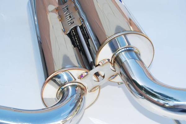 Invidia 09+ 370Z Gemini Single Layer Titanium Tip Cat-back Exhaust-Catback-Grocery Getter Performance