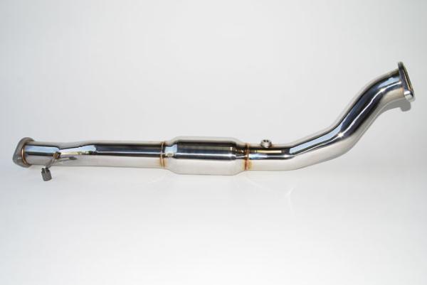 Invidia 09+ EVO 10 One piece Downpipe and High Flow Cat Pipe-Downpipes-Grocery Getter Performance