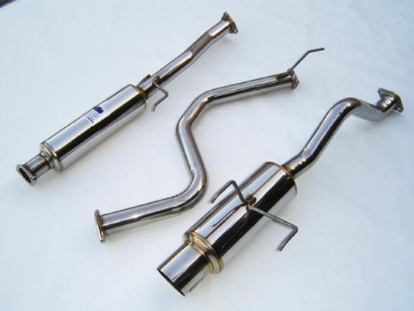 Invidia 94-01 Acura Integra 2DR LS/RS/ 97+ Type-R 2DR 60mm (101mm tip) Cat-back Exhaust-Catback-Grocery Getter Performance