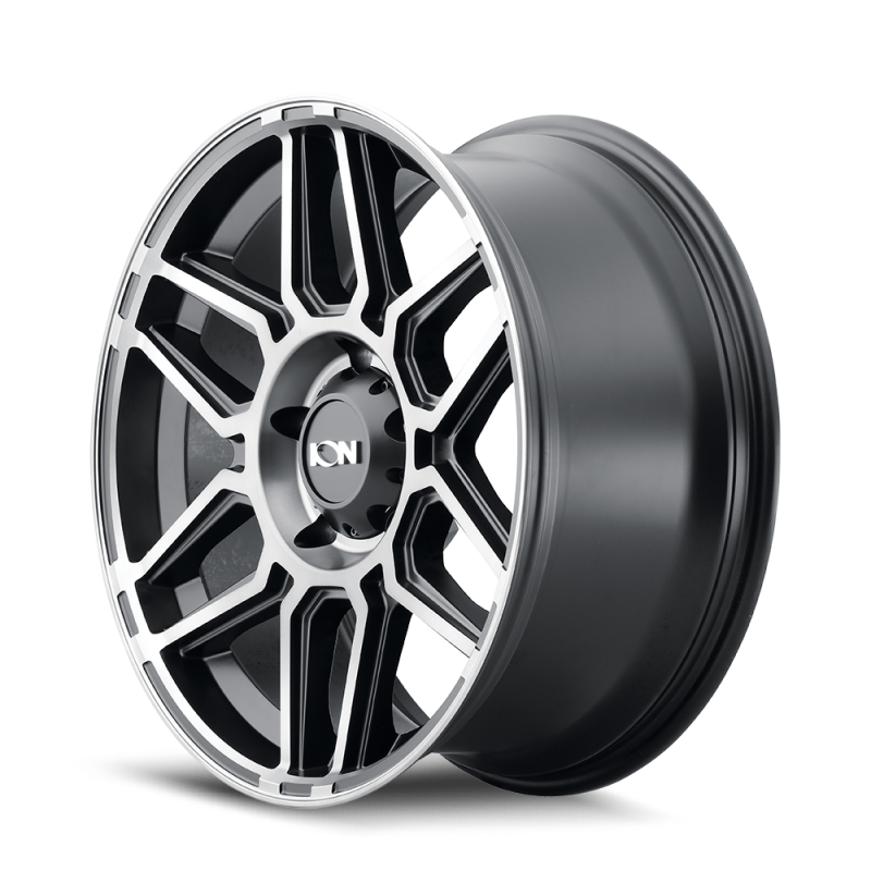 ION Type 146 20x9 / 6x139.7 BP / 18mm Offset / 106mm Hub Matte Black W/Machined Dart Tint Wheel-Wheels - Cast-Grocery Getter Performance