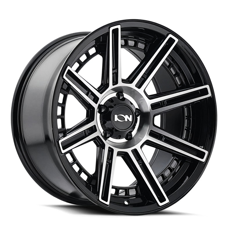 ION Type 149 20x9 / 6x135 BP / -12mm Offset / 87.1mm Hub Black/Machined Wheel-Wheels - Cast-Grocery Getter Performance