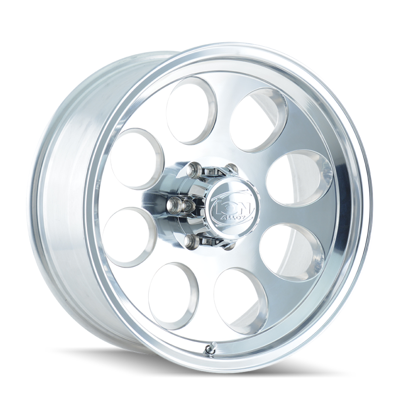 ION Type 171 16x8 / 5x139.7 BP / -5mm Offset / 108mm Hub Polished Wheel-Wheels - Cast-Grocery Getter Performance
