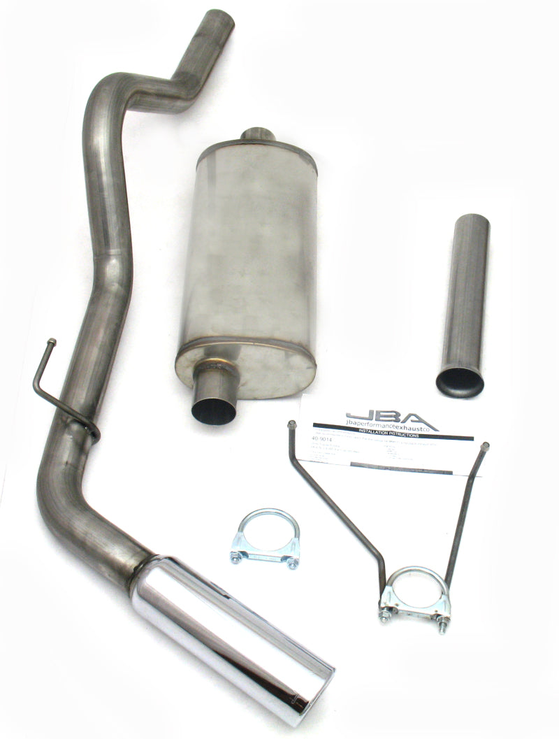 JBA 00-06 Toyota Tundra 4.7L 409SS Pass Side Single Exit Cat-Back Exhaust-Catback-Grocery Getter Performance