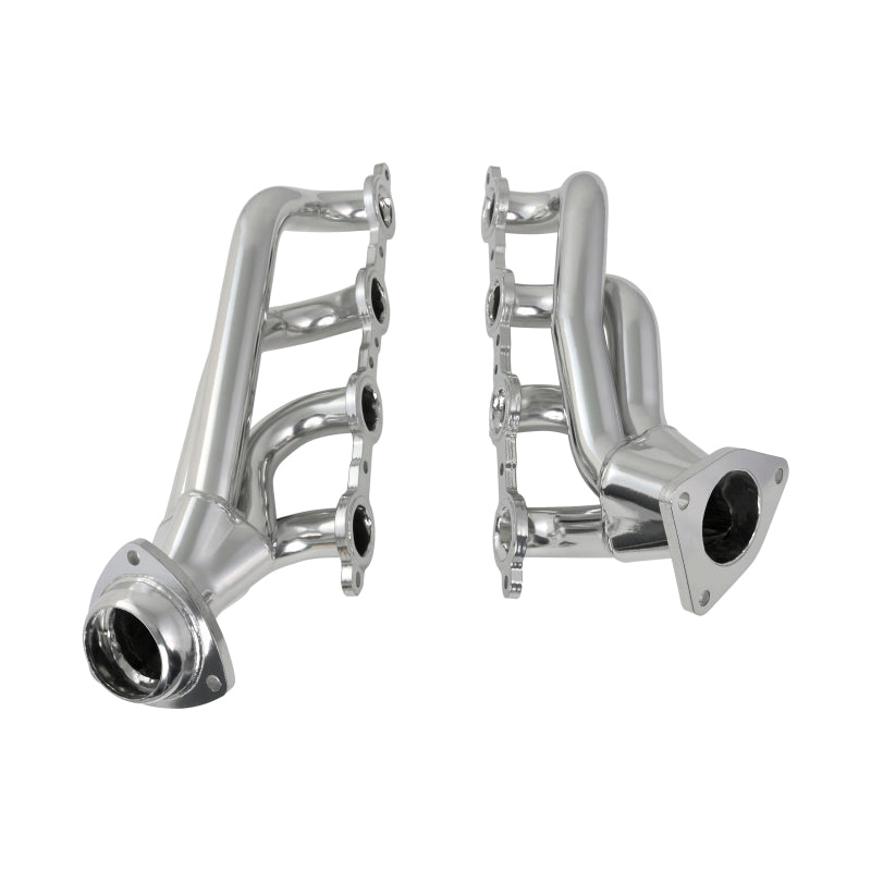 JBA 02-13 GM Truck 4.8L/5.3L LS Silver Ctd Cat4Ward Header-Headers & Manifolds-Grocery Getter Performance
