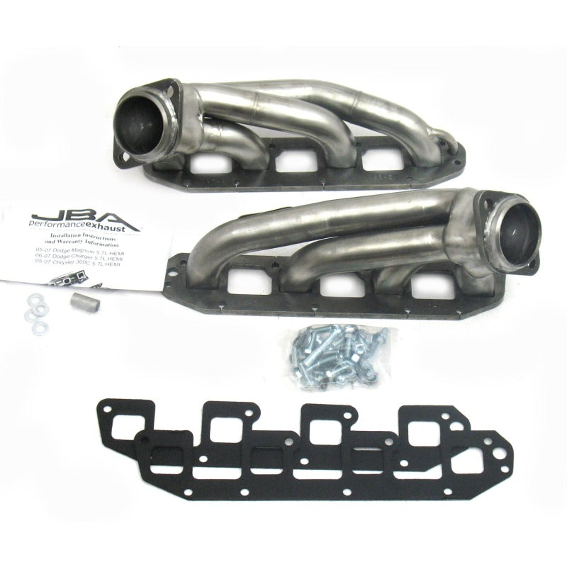 JBA 04-08 Chrysler 5.7L HEMI 1-3/4in Primary Raw 409SS Cat4Ward Header-Headers & Manifolds-Grocery Getter Performance