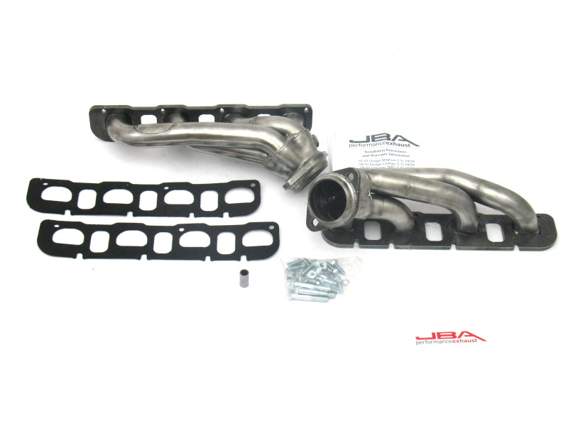 JBA 04-08 Chrysler 5.7L HEMI 1-3/4in Primary Raw 409SS Cat4Ward Header-Headers & Manifolds-Grocery Getter Performance