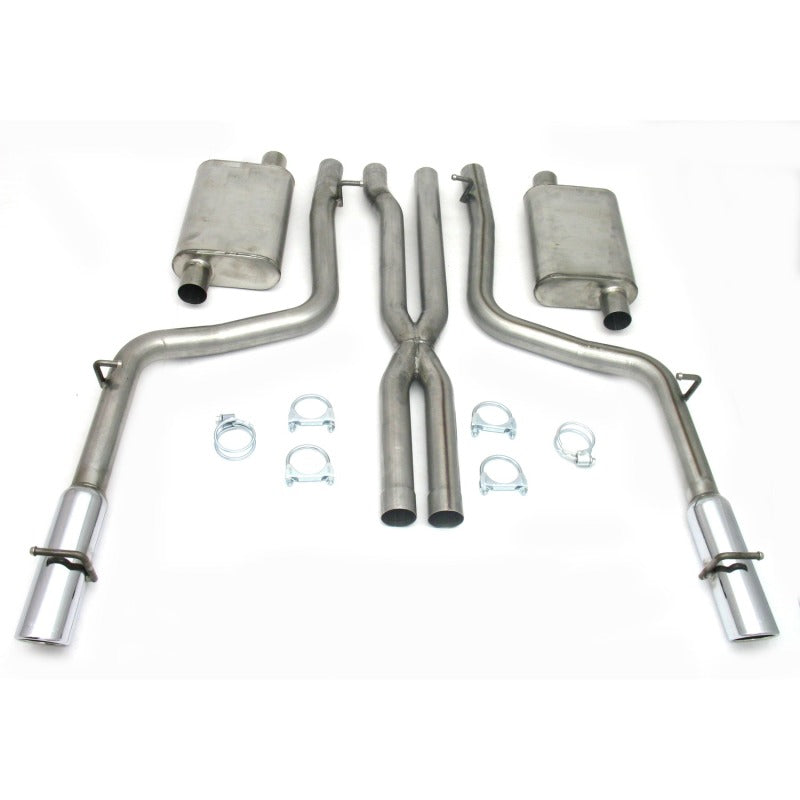 JBA 05-10 Chrysler/Dodge Cars 5.7L 409SS Dual Rear Exit Cat-Back Exhaust-Catback-Grocery Getter Performance