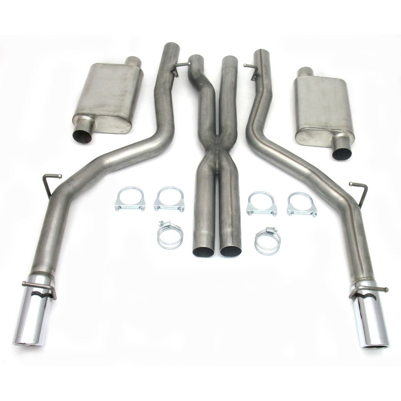 JBA 05-10 Chrysler/Dodge Cars 6.1L 409SS Dual Rear Exit Cat-Back Exhaust-Catback-Grocery Getter Performance