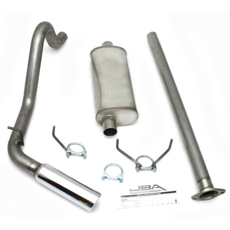 JBA 05-12 Toyota Tacoma All 2.7/4.0L 409SS Pass Side Single Exit Cat-Back Exhaust-Catback-Grocery Getter Performance
