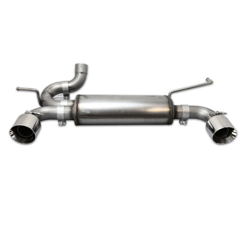 JBA 07-18 Jeep Wrangler JK 3.8L/3.6L 304SS Dual Rear Exit Axle Back Exhaust-Axle Back-Grocery Getter Performance