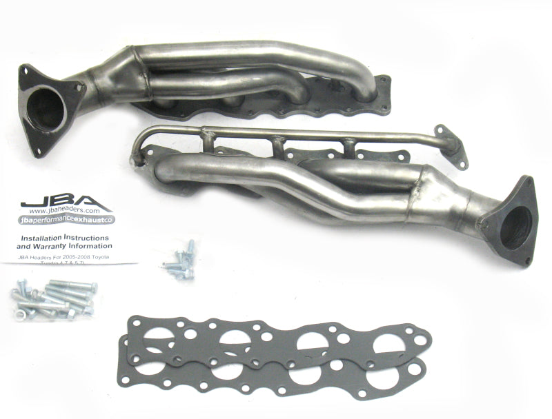 JBA 07-20 Toyota 5.7L V8 1-5/8in Primary Raw 409SS Cat4Ward Header-Headers & Manifolds-Grocery Getter Performance