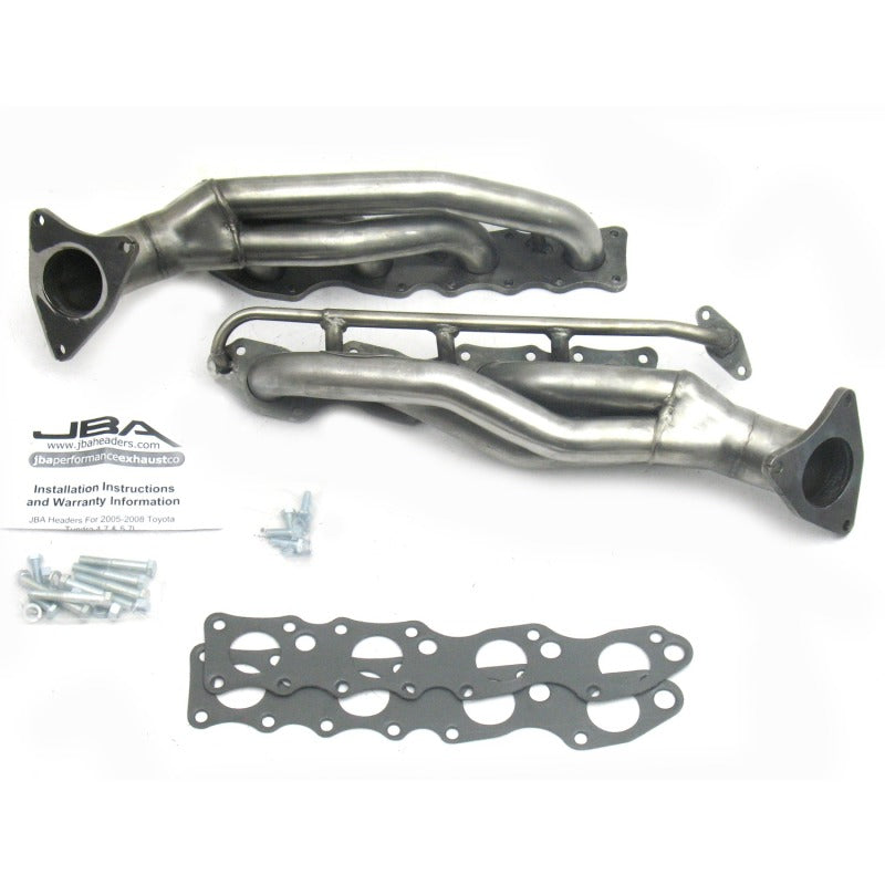 JBA 07-20 Toyota 5.7L V8 1-5/8in Primary Raw 409SS Cat4Ward Header-Headers & Manifolds-Grocery Getter Performance