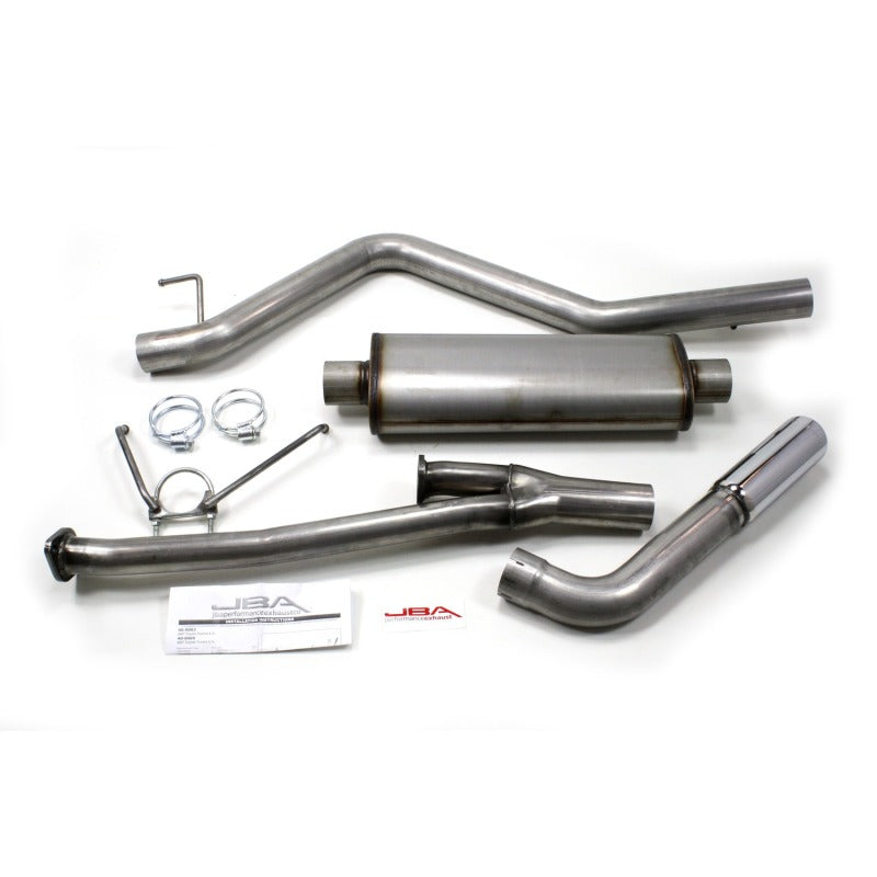 JBA 07-20 Toyota Tundra 4.6L/4.7L/5.7L 409SS Pass Side Single Exit Cat-Back Exhaust-Catback-Grocery Getter Performance