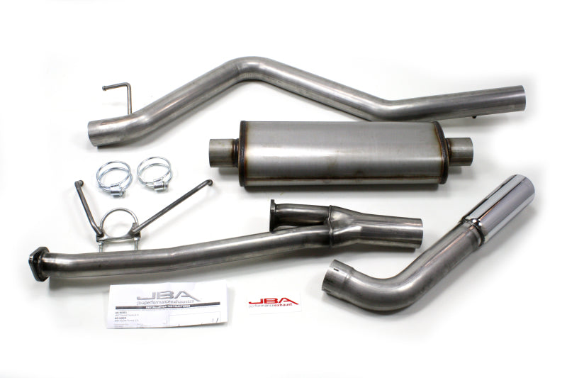 JBA 07-20 Toyota Tundra 4.6L/4.7L/5.7L 409SS Pass Side Single Exit Cat-Back Exhaust-Catback-Grocery Getter Performance