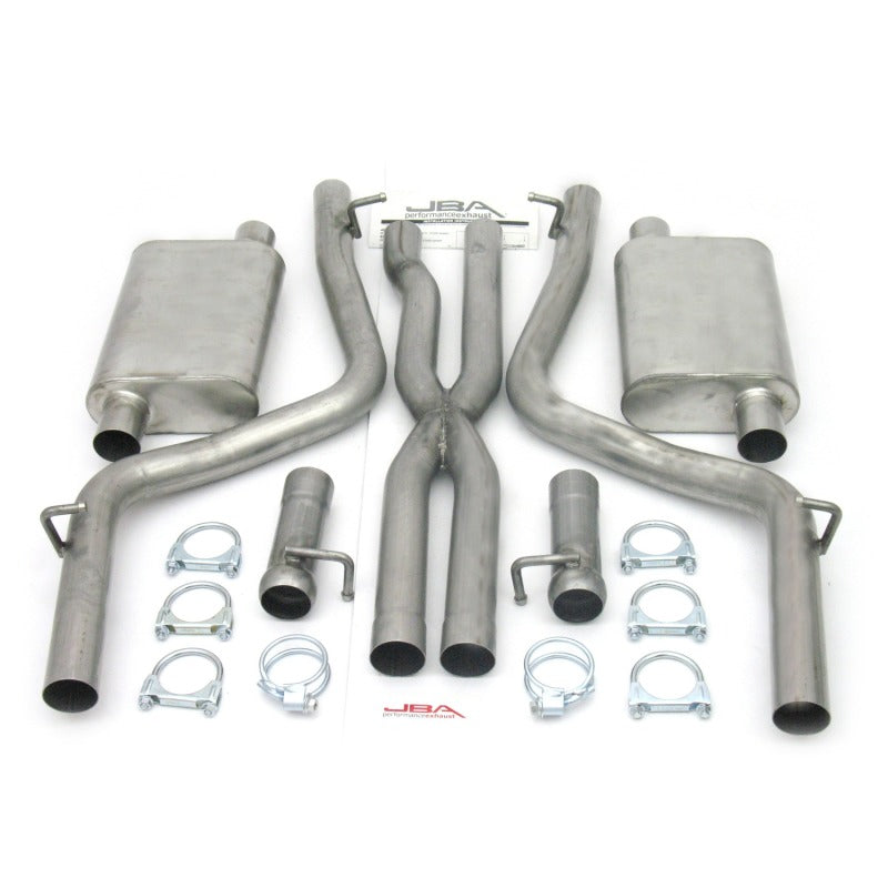 JBA 08-14 Dodge Challenger 5.7L 409SS Dual Rear Exit Cat-Back Exhaust-Catback-Grocery Getter Performance