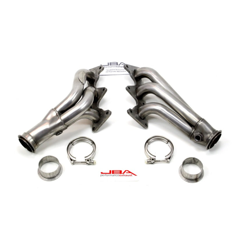 JBA 10-11 Chevrolet Camaro 3.6L V6 1-5/8in Primary Raw 409SS Cat4Ward Header-Headers & Manifolds-Grocery Getter Performance