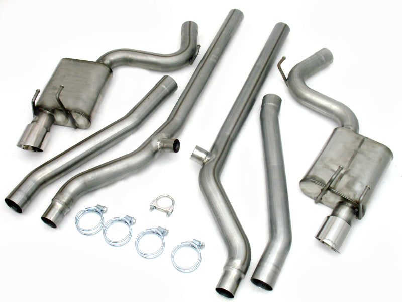 JBA 10-14 Chevrolet Camaro 6.2L 409SS Dual Rear Exit Cat-Back Exhaust-Catback-Grocery Getter Performance