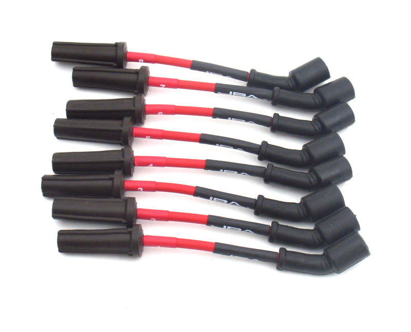 JBA 10-20 Chevrolet Camaro 6.2L Ignition Wires - Red-Spark Plug Wire Sets-Grocery Getter Performance