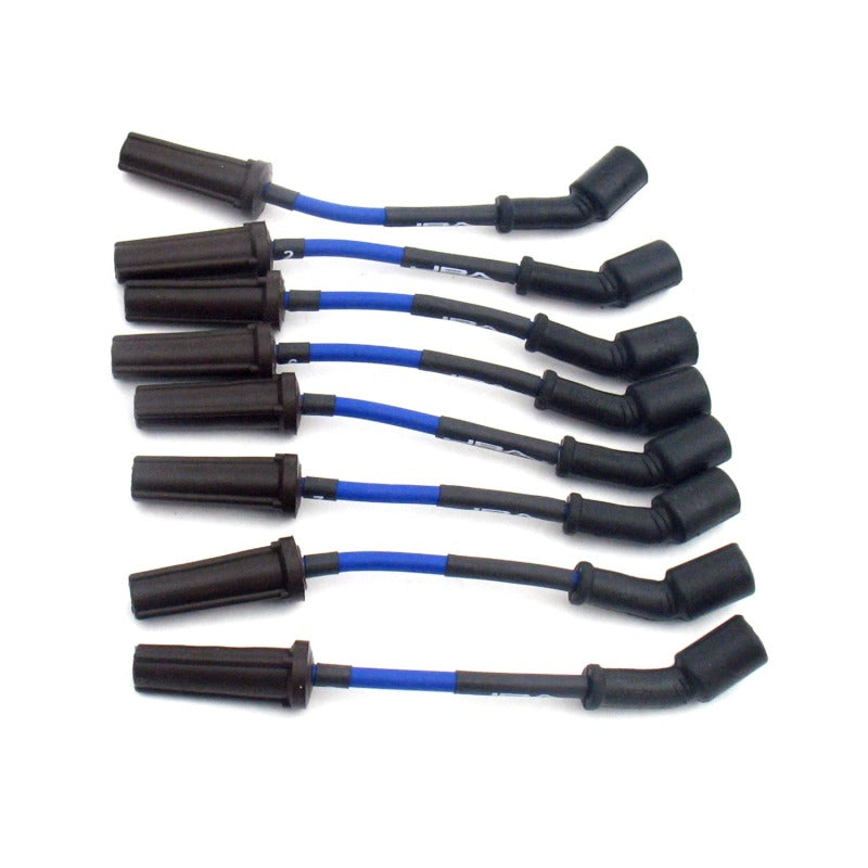 JBA 10-20 GM 6.2L Camaro Ignition Wires - Blue-Spark Plug Wire Sets-Grocery Getter Performance