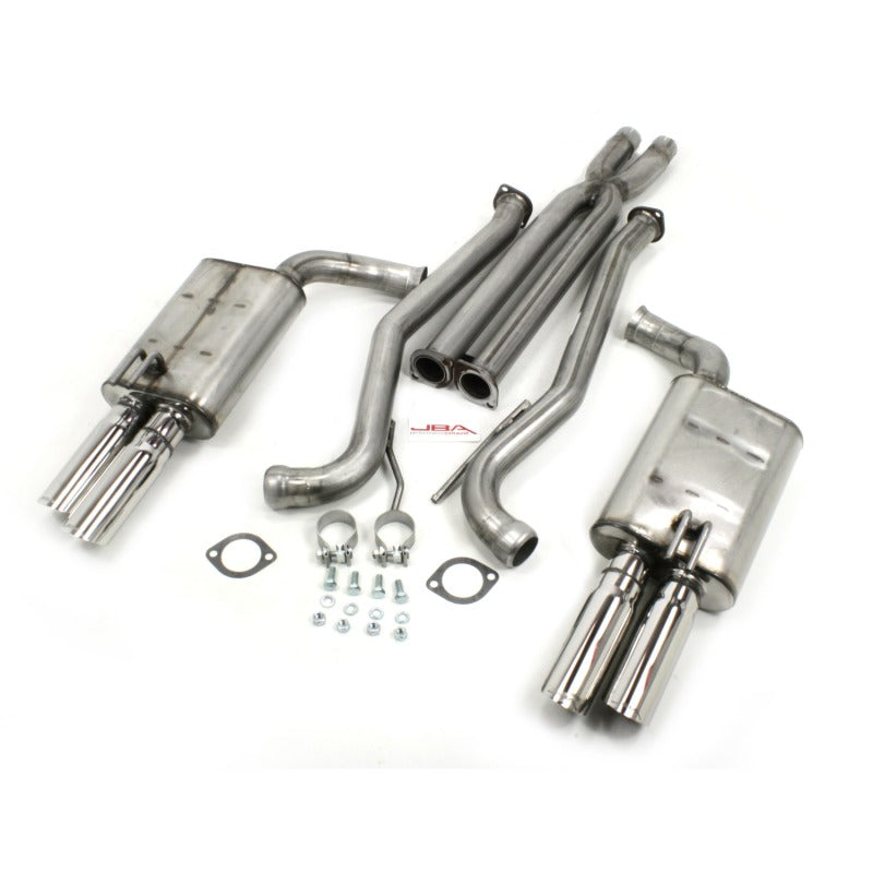 JBA 14-17 Chevrolet SS 6.2L 409SS Quad Rear Cat-Back Exhaust-Catback-Grocery Getter Performance