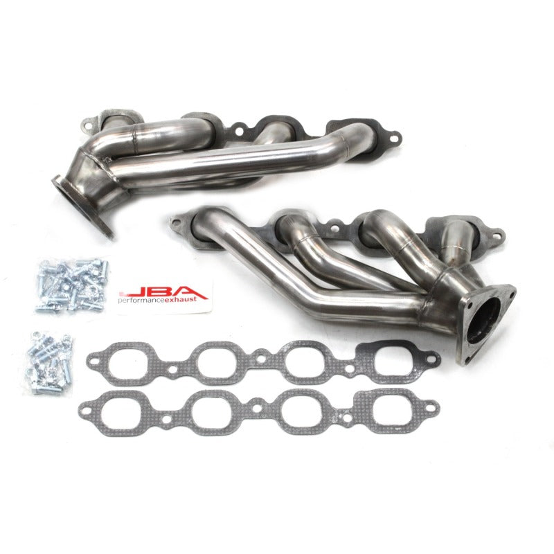 JBA 14-19 GM Truck 5.3L/6.2L DFI 1-5/8in Primary Raw 409SS Cat4Ward Header-Headers & Manifolds-Grocery Getter Performance