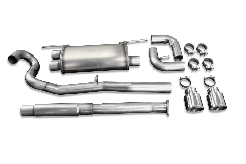 JBA 17-20 Toyota FT86/13-20 Subaru BRZ 2.0L 2-1/2in 304SS Cat-Back Exhaust w/4in Tips-Catback-Grocery Getter Performance