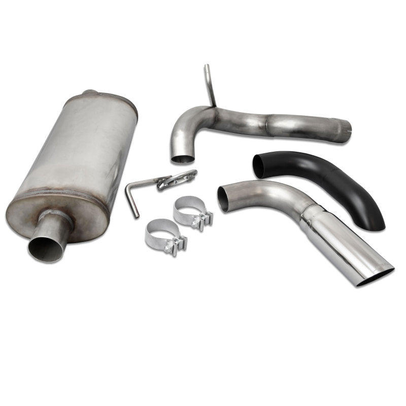 JBA 18-20 Jeep Wrangler JL 2.0L/3.6L 304SS Single Rear Exit Axle Back Exhaust-Axle Back-Grocery Getter Performance