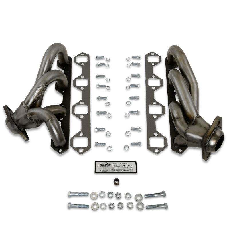 JBA 87-95 Ford F-150 5.0L SBF 1-1/2in Primary Raw 409SS Cat4Ward Header-Headers & Manifolds-Grocery Getter Performance