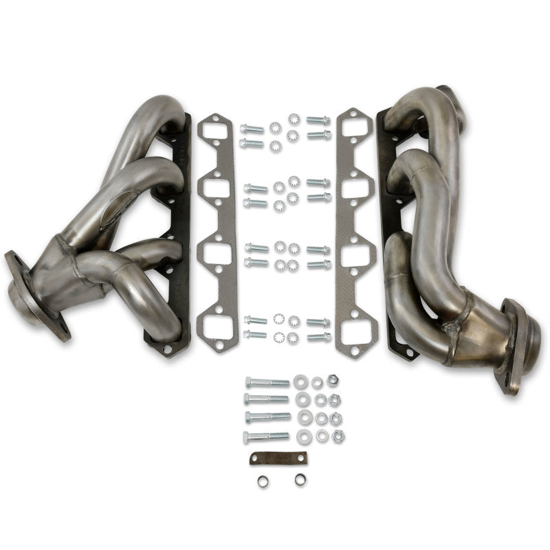 JBA 87-96 Ford F-150 5.8L SBF 1-5/8in Primary Raw 409SS Cat4Ward Header-Headers & Manifolds-Grocery Getter Performance
