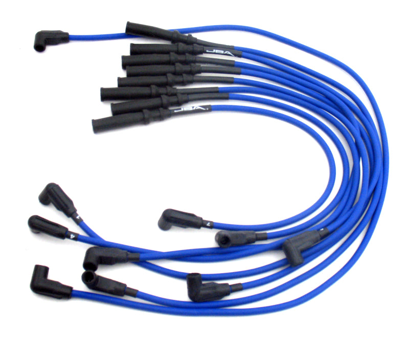 JBA 92-03 Dodge Truck 5.2L/5.9L Ignition Wires - Blue-Spark Plug Wire Sets-Grocery Getter Performance
