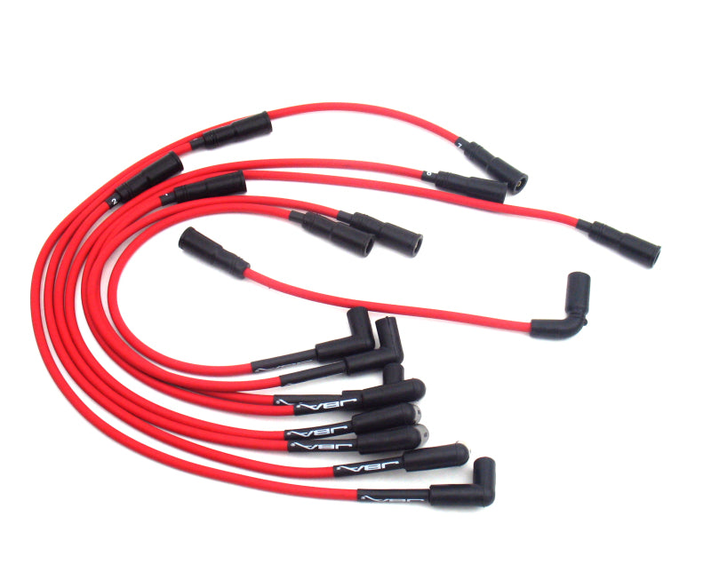 JBA 93-97 Chevrolet Camaro 5.7L LT1 Ignition Wires - Red-Spark Plug Wire Sets-Grocery Getter Performance