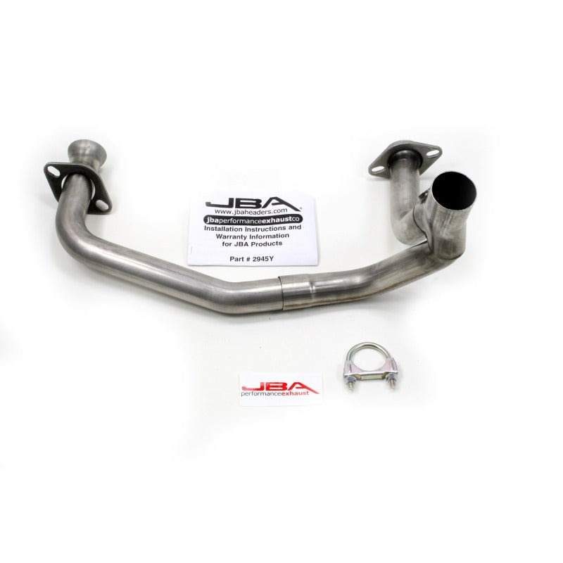 JBA 96-99 Dodge Dakota/Durango 5.2L/5.9L A/T 409SS Emissions Legal Mid Pipes-Connecting Pipes-Grocery Getter Performance