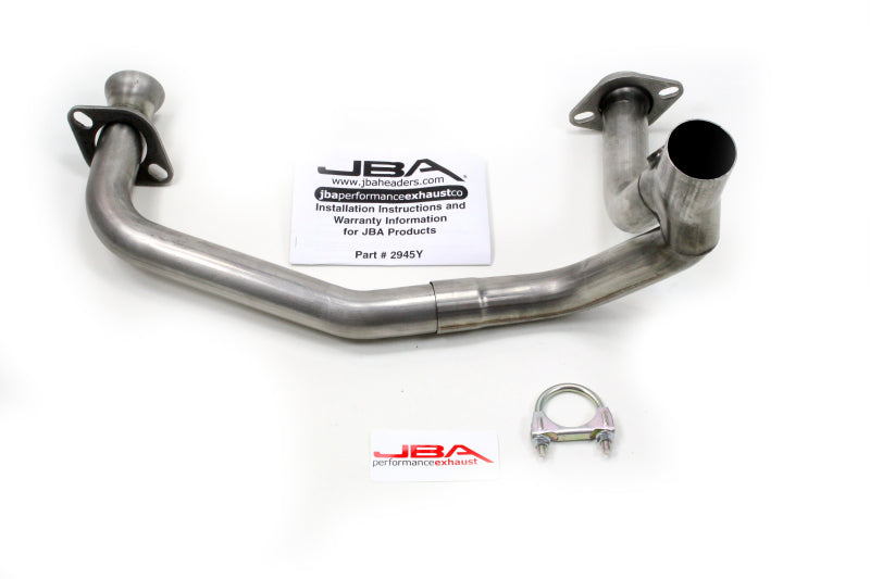 JBA 96-99 Dodge Dakota/Durango 5.2L/5.9L A/T 409SS Emissions Legal Mid Pipes-Connecting Pipes-Grocery Getter Performance