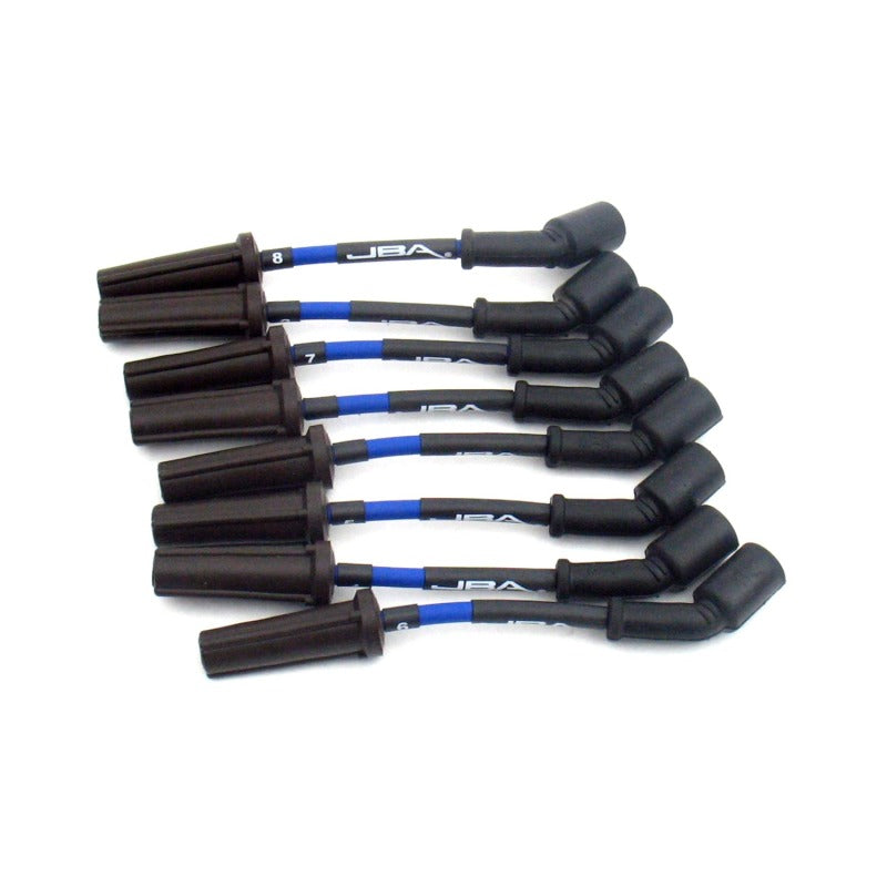 JBA 98-09 GM 5.7L LS1 Ignition Wires - Blue-Spark Plug Wire Sets-Grocery Getter Performance