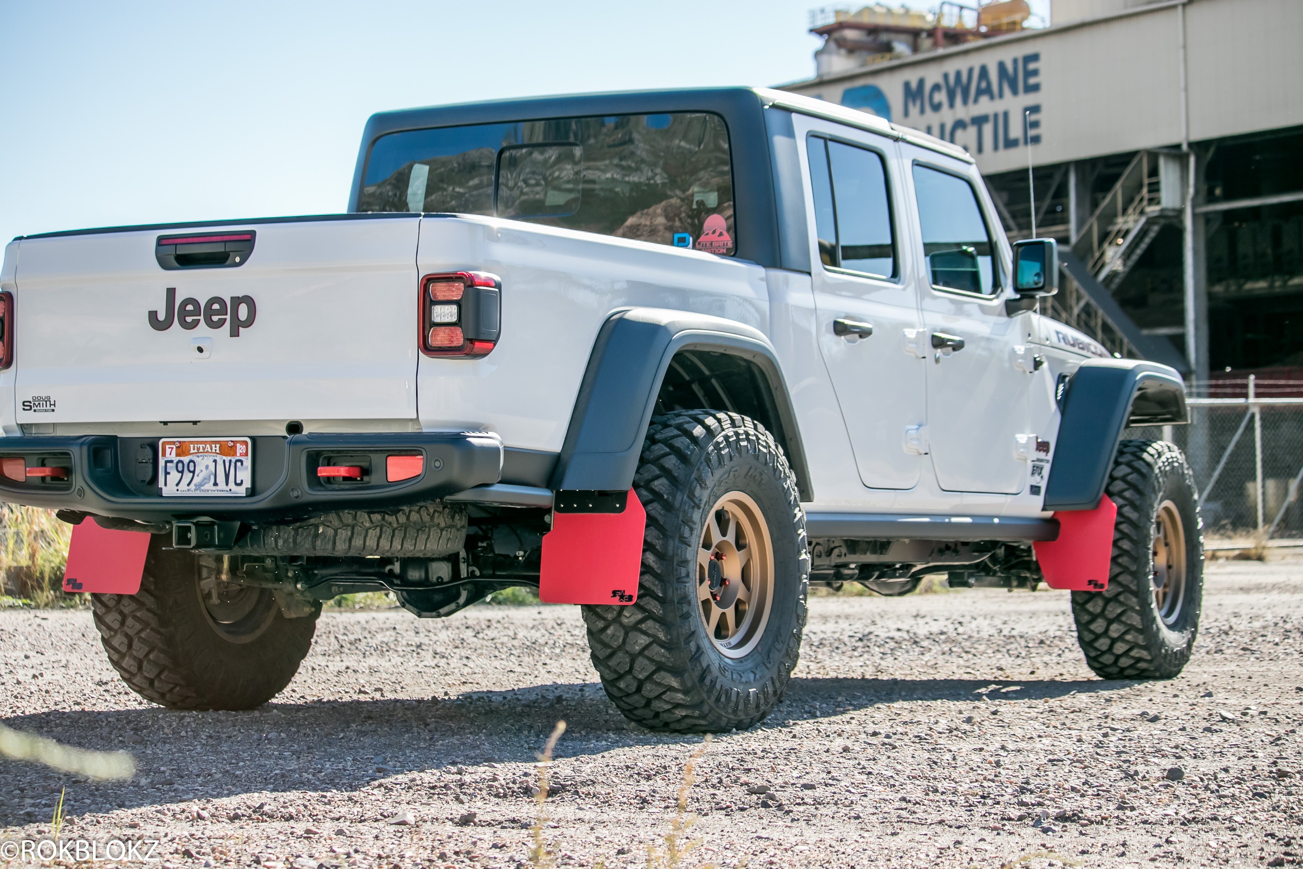 Jeep Gladiator (JT) 2020+ Quick Release Mud Flaps - Front & Rear