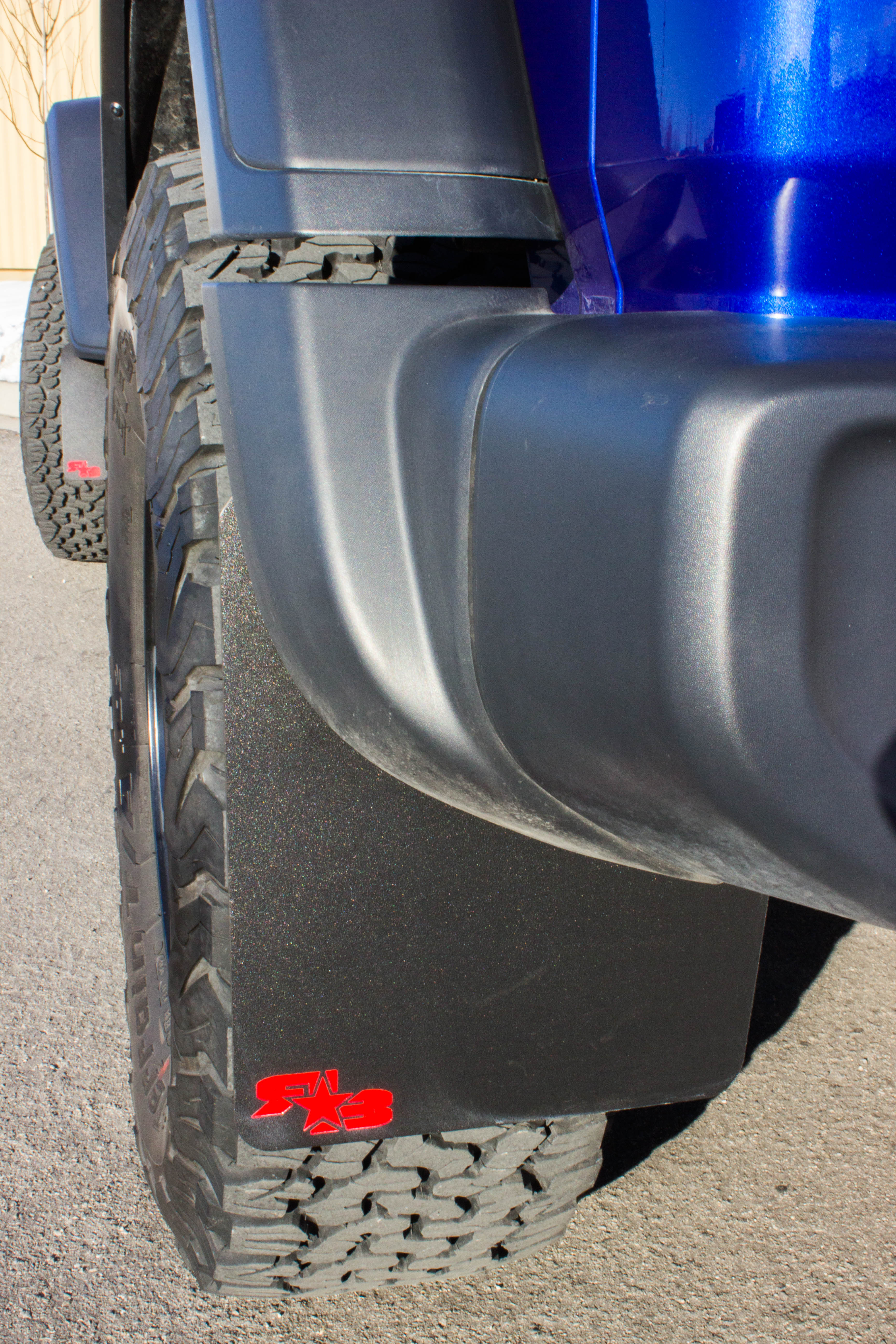 Jeep Wrangler (JL, JLU) 2018+ Quick Release Mud Flaps - Front & Rear