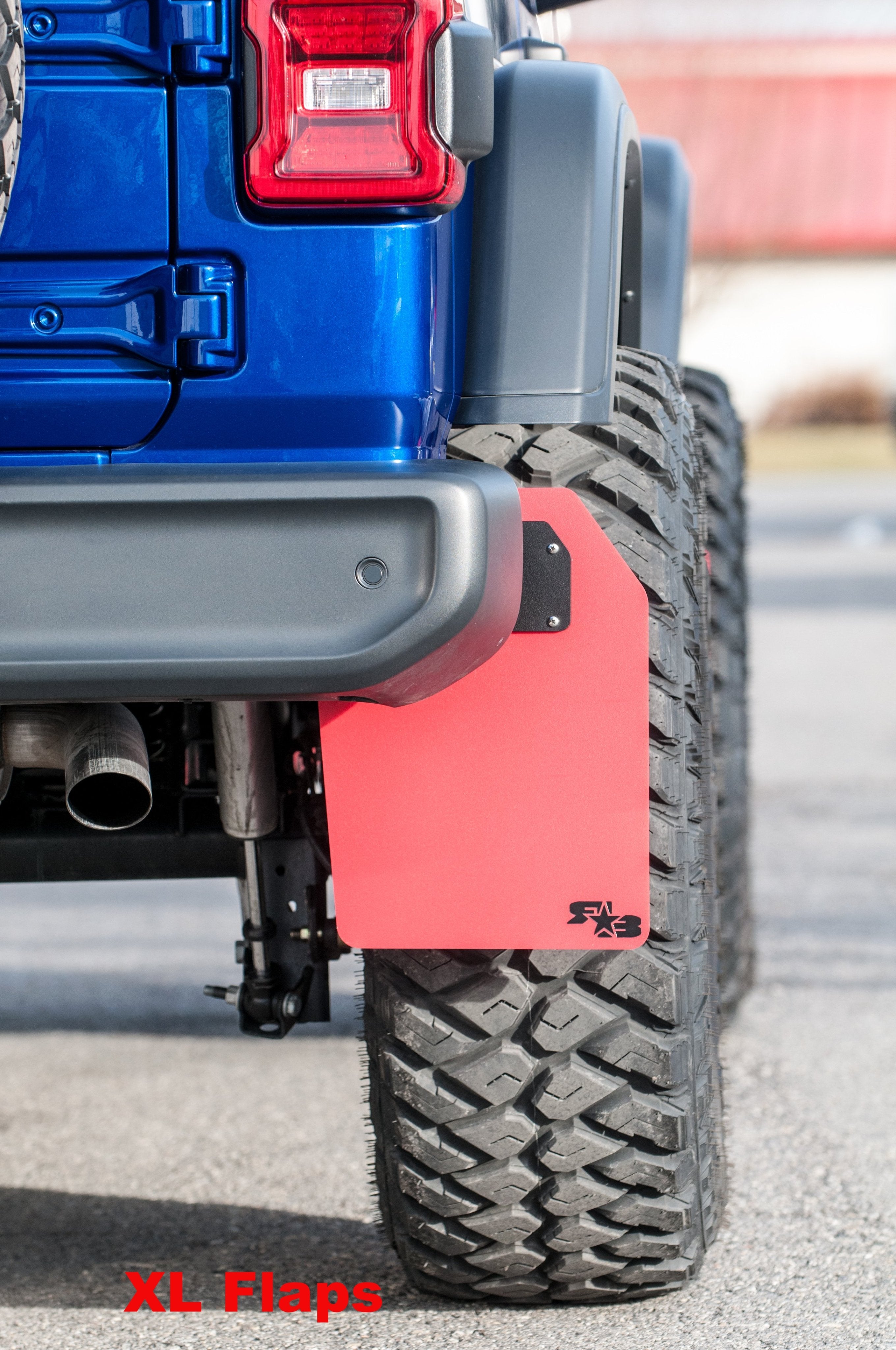 Jeep Wrangler (JL, JLU) 2018+ Quick Release Mud Flaps - Front & Rear