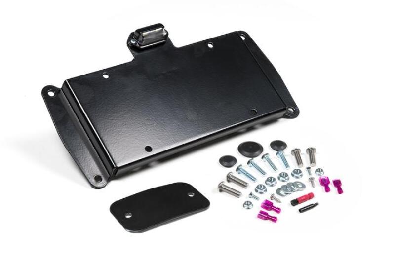 JKS Manufacturing 07-16 Jeep Wrangler JK License Plate Relocation Kit-License Plate Relocation-Grocery Getter Performance