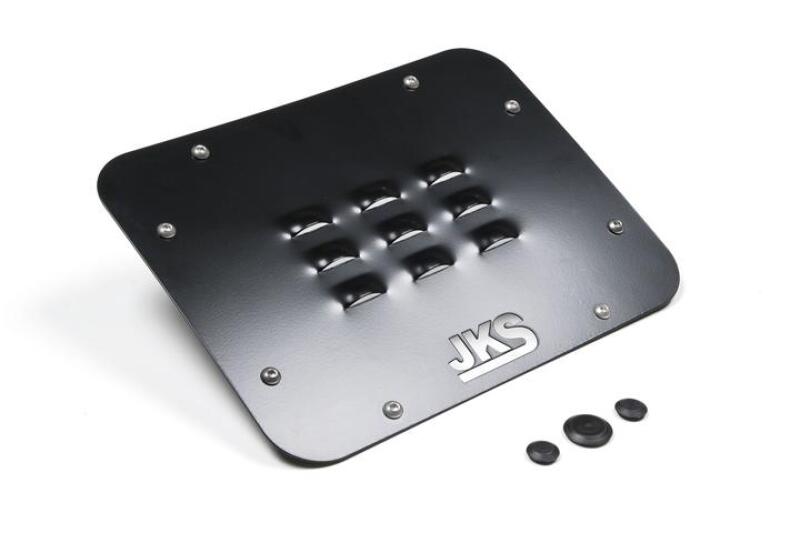 JKS Manufacturing 07-16 Jeep Wrangler JK Tailgate Vent Cover-Tailgate Accessories-Grocery Getter Performance