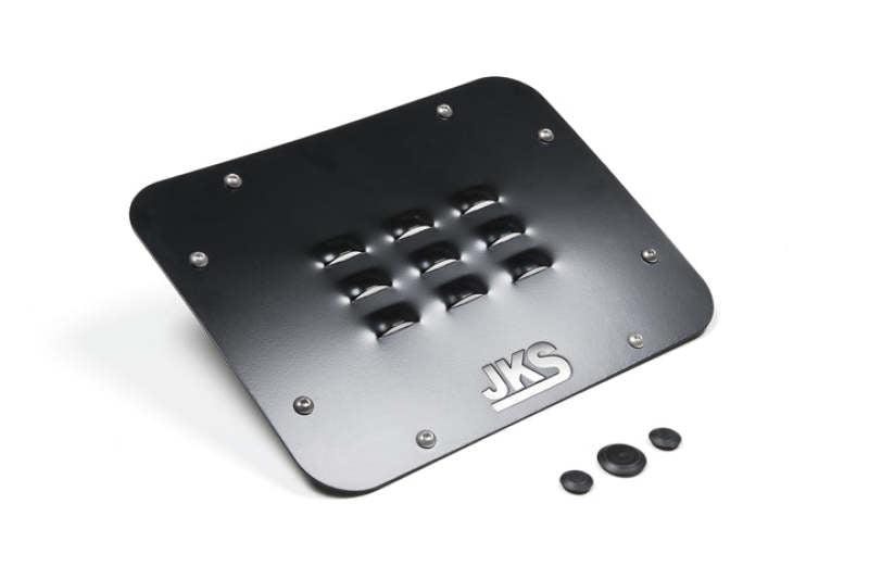 JKS Manufacturing 07-16 Jeep Wrangler JK Tailgate Vent Cover-Tailgate Accessories-Grocery Getter Performance