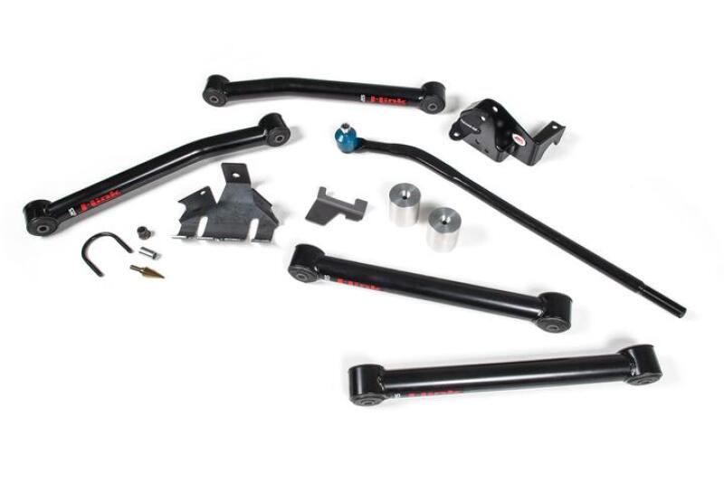 JKS Manufacturing 07-18 Jeep Wrangler Advanced Link Upgrade Kit-Steering Stabilizer-Grocery Getter Performance