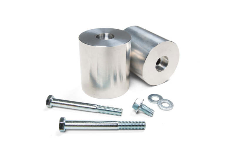 JKS Manufacturing 3in Aluminum Bump Stop Extension Kit-Bump Stops-Grocery Getter Performance