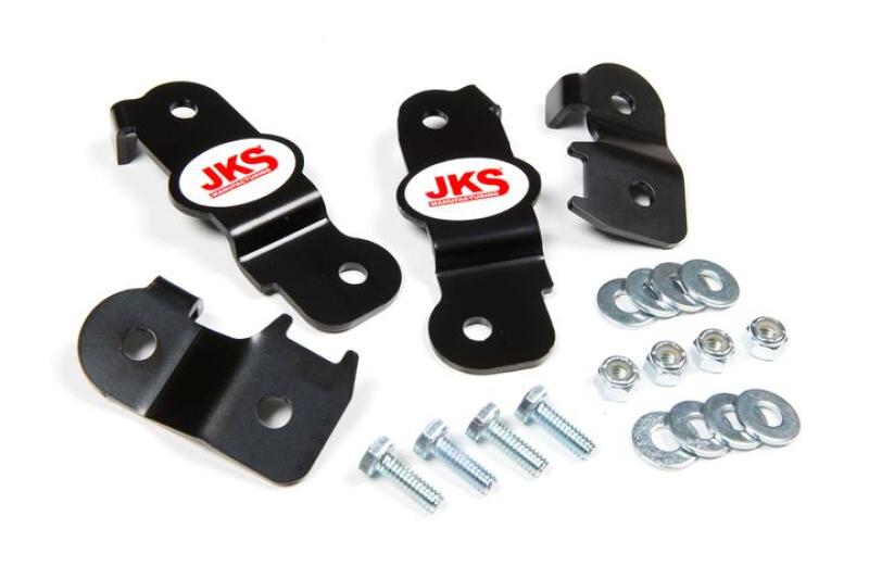 JKS Manufacturing Jeep Wrangler JK Brake Line Relocation Kit - Front/Rear-Brake Line Kits-Grocery Getter Performance