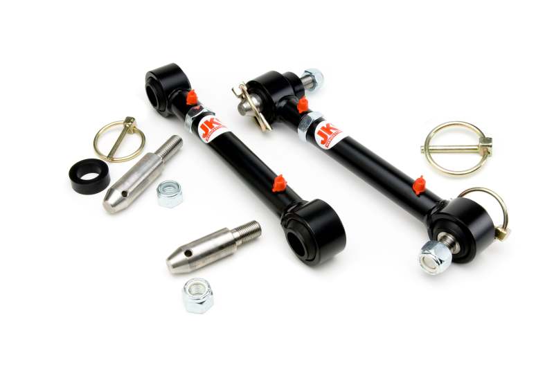 JKS Manufacturing Jeep Wrangler JK Quicker Disconnect Sway Bar Links 0-2in Lift-Sway Bar Endlinks-Grocery Getter Performance