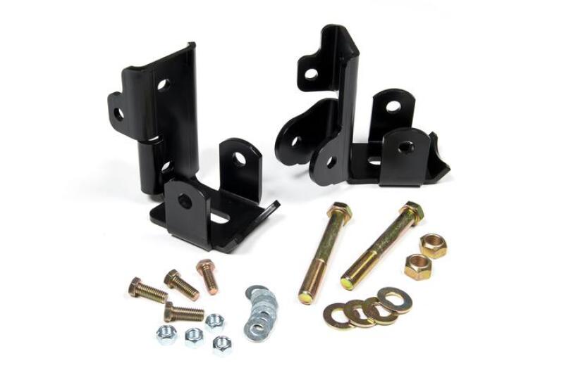 JKS Manufacturing Jeep Wrangler JK Shock Relocation Kit - Rear-Brackets-Grocery Getter Performance