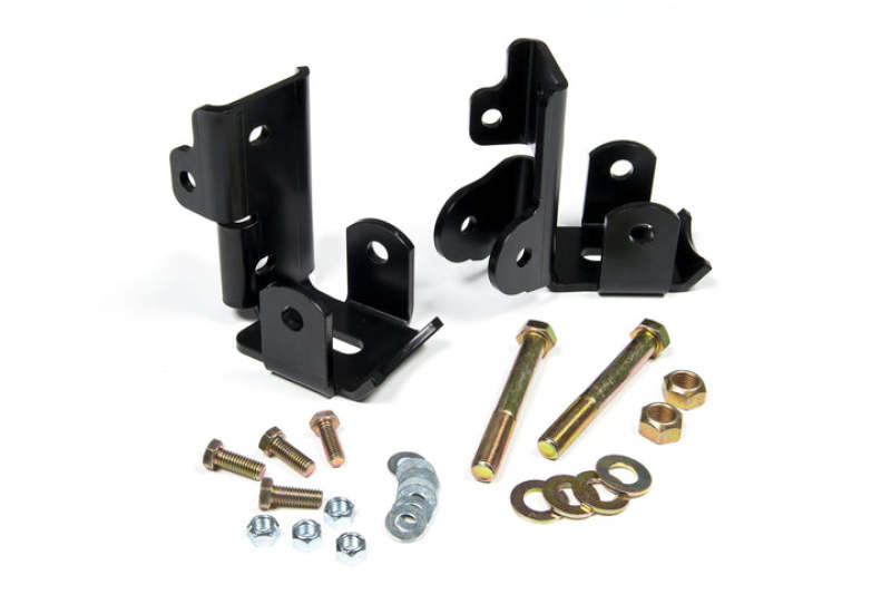 JKS Manufacturing Jeep Wrangler JK Shock Relocation Kit - Rear-Brackets-Grocery Getter Performance