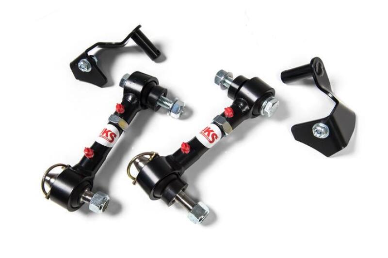 JKS Manufacturing Jeep Wrangler JL Quicker Disconnect Sway Bar Links 0-2in Lift-Sway Bar Endlinks-Grocery Getter Performance