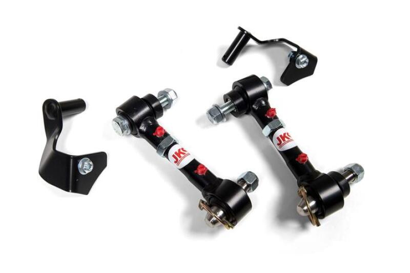 JKS Manufacturing Jeep Wrangler JL Quicker Disconnect Sway Bar Links 0-2in Lift-Sway Bar Endlinks-Grocery Getter Performance