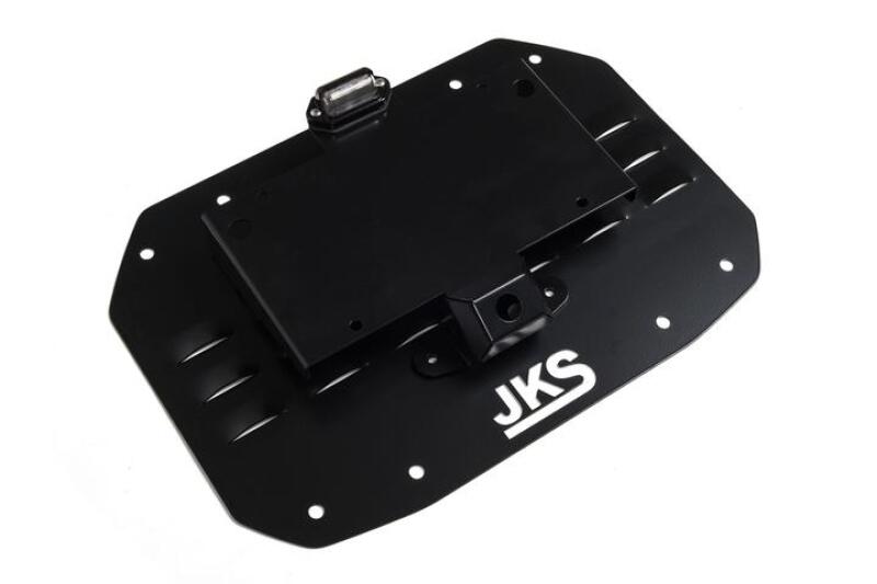 JKS Manufacturing Jeep Wrangler JL Tailgate Vent Cover w/ License Plate Relocation-Tailgate Accessories-Grocery Getter Performance
