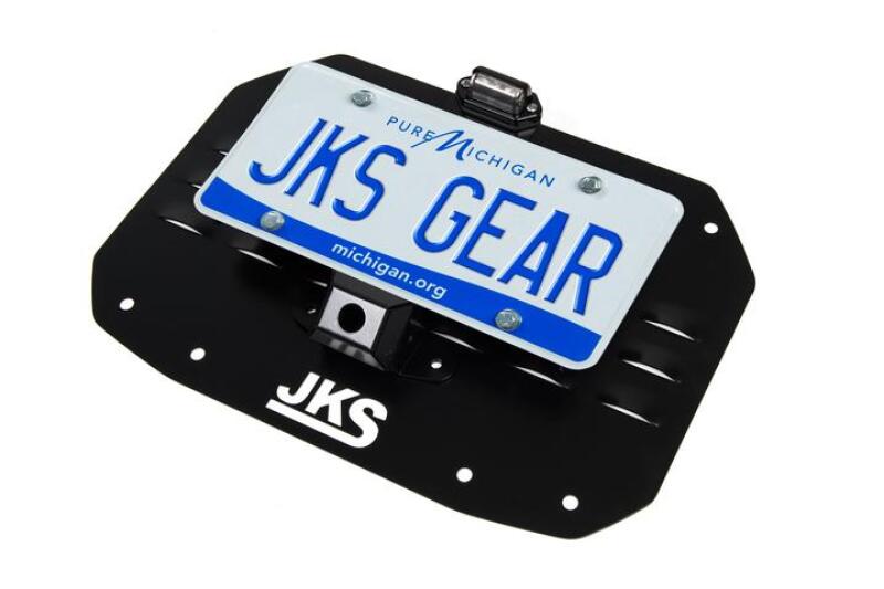 JKS Manufacturing Jeep Wrangler JL Tailgate Vent Cover w/ License Plate Relocation-Tailgate Accessories-Grocery Getter Performance